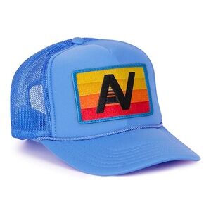 Aviator Nation Logo Rainbow Vintage Trucker Hat